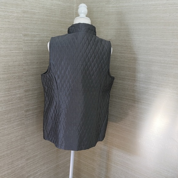 Chico’s Embellished Quilted Vest | Size L 12 - Picture 7 of 9